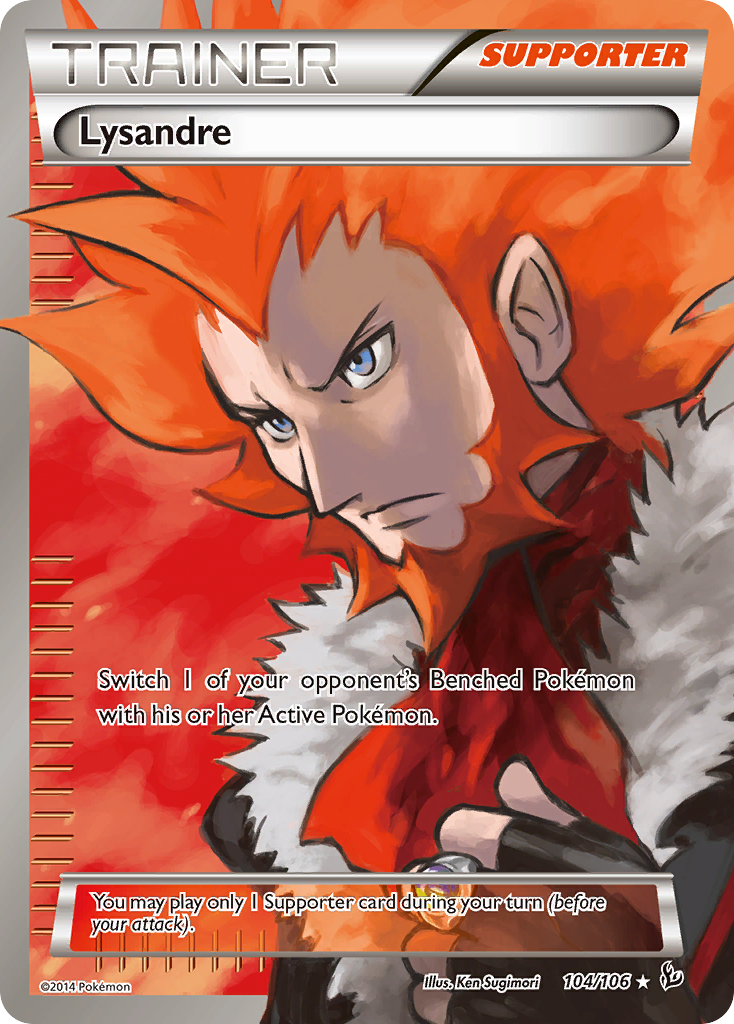 Lysandre (104/106) [XY: Flashfire] | Enigma On Main