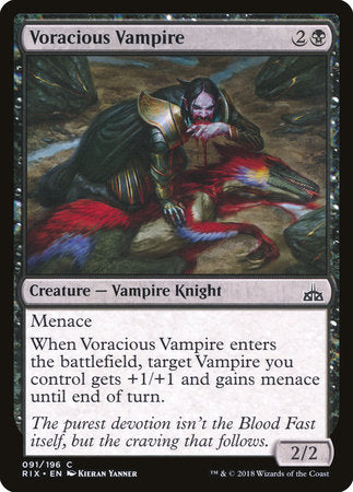 Voracious Vampire [Rivals of Ixalan] | Enigma On Main