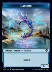 Illusion // Plant Token [Commander Legends Tokens] | Enigma On Main