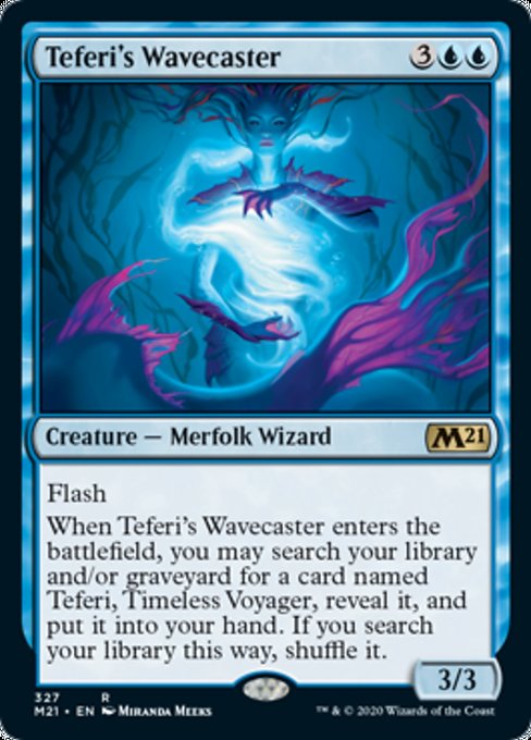 Teferi's Wavecaster [Core Set 2021] | Enigma On Main