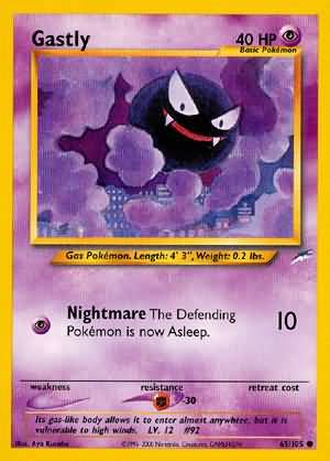 Gastly (65/105) [Neo Destiny Unlimited] | Enigma On Main