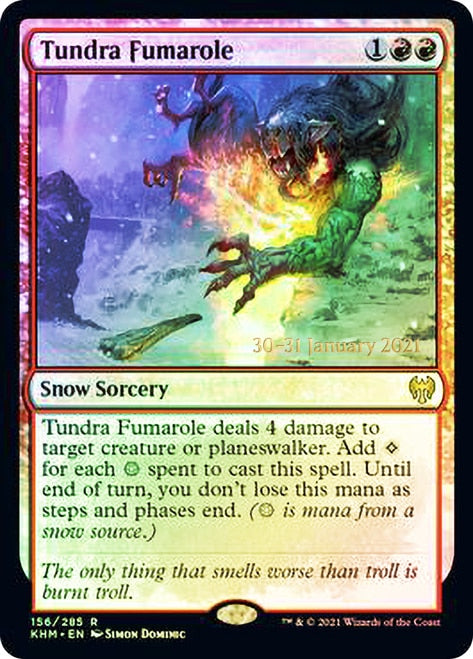 Tundra Fumarole  [Kaldheim Prerelease Promos] | Enigma On Main