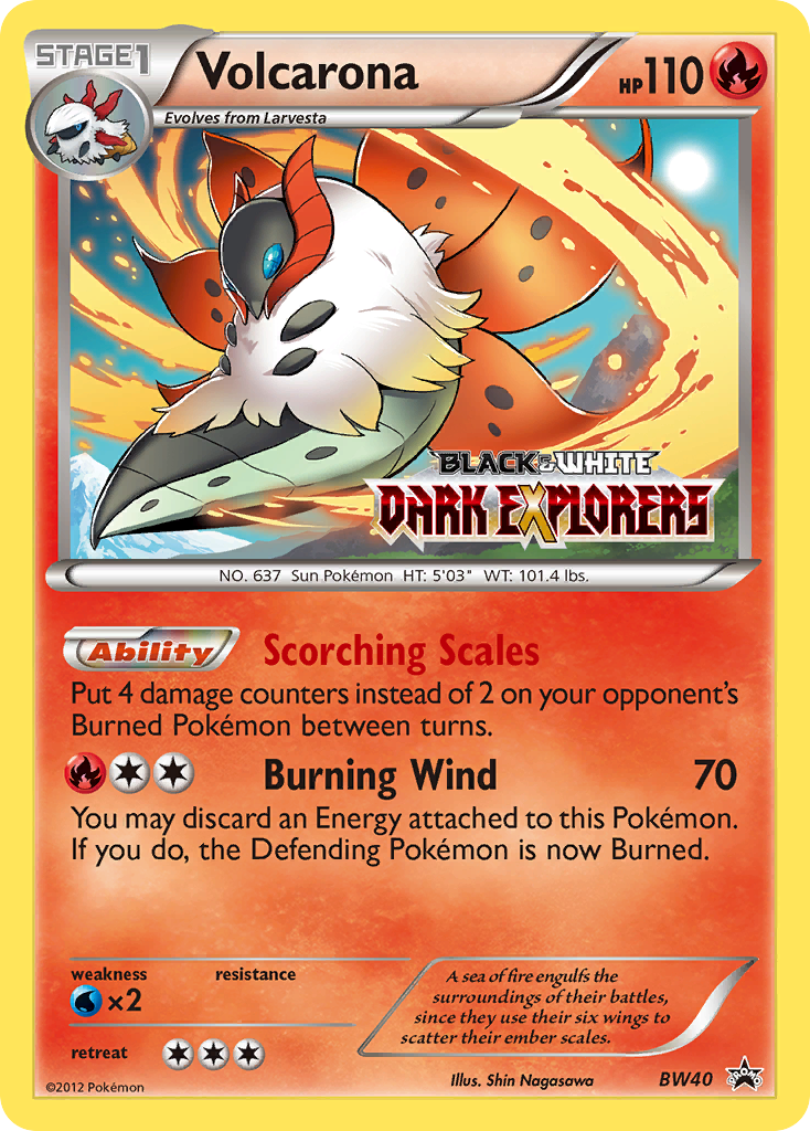 Volcarona (BW40) [Black & White: Black Star Promos] | Enigma On Main