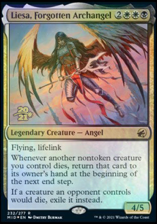 Liesa, Forgotten Archangel [Innistrad: Midnight Hunt Prerelease Promos] | Enigma On Main