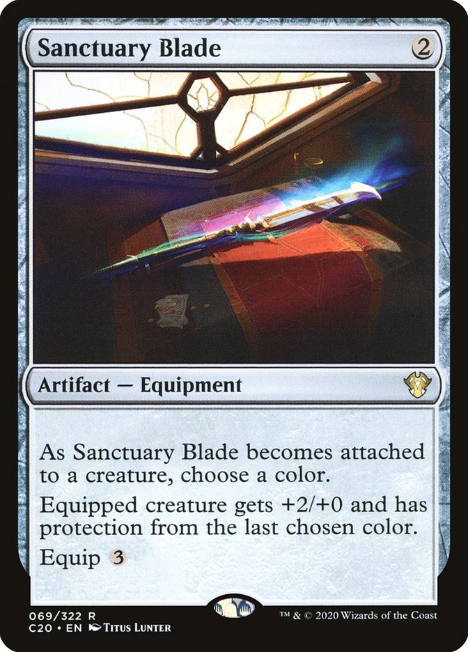 Sanctuary Blade [Commander 2020] | Enigma On Main