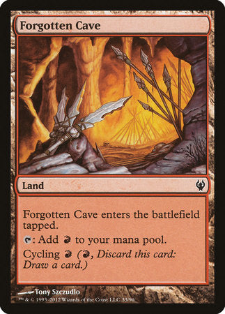 Forgotten Cave [Duel Decks: Izzet vs. Golgari] | Enigma On Main