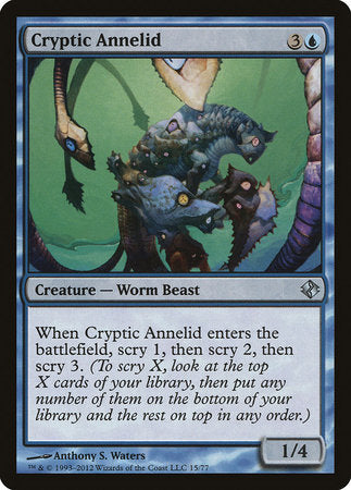 Cryptic Annelid [Duel Decks: Venser vs. Koth] | Enigma On Main