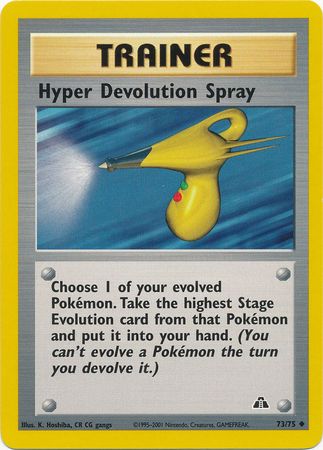 Hyper Devolution Spray (73/75) [Neo Discovery Unlimited] | Enigma On Main