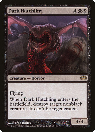 Dark Hatchling [Planechase 2012] | Enigma On Main