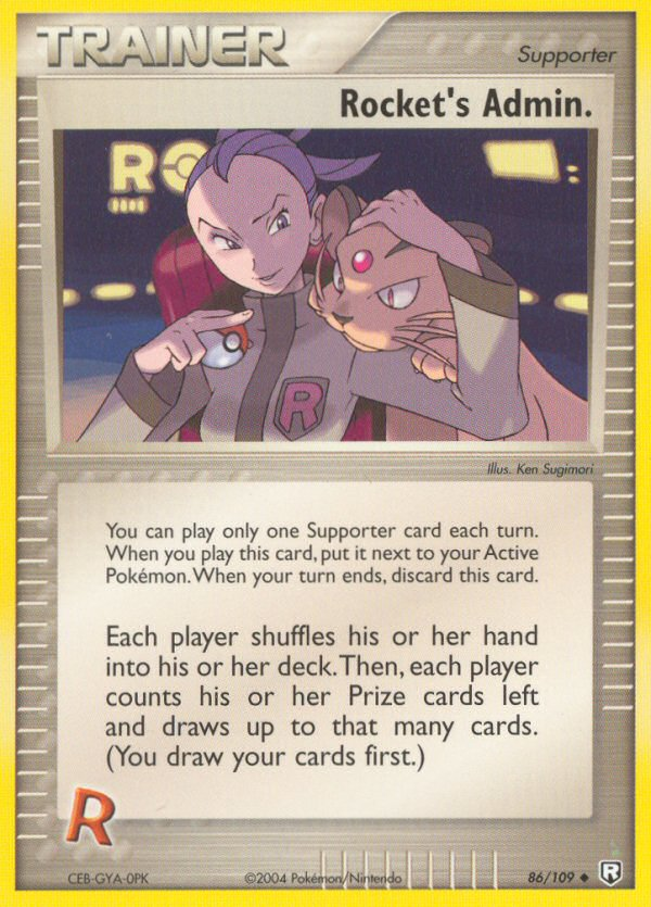 Rocket's Admin. (86/109) [EX: Team Rocket Returns] | Enigma On Main