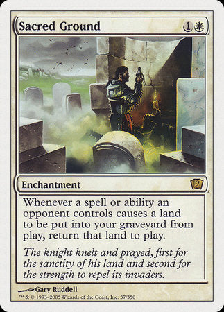 Sacred Ground [Ninth Edition] | Enigma On Main