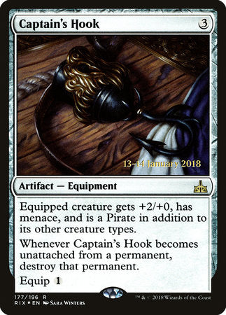 Captain's Hook [Rivals of Ixalan Promos] | Enigma On Main