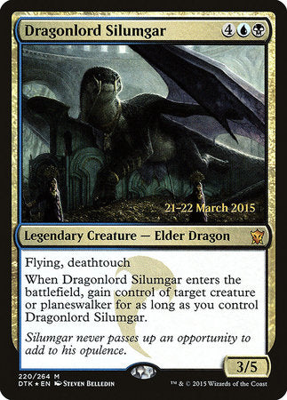 Dragonlord Silumgar [Dragons of Tarkir Promos] | Enigma On Main