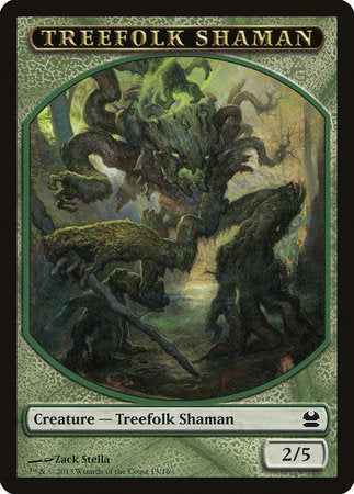 Treefolk Shaman Token [Modern Masters Tokens] | Enigma On Main