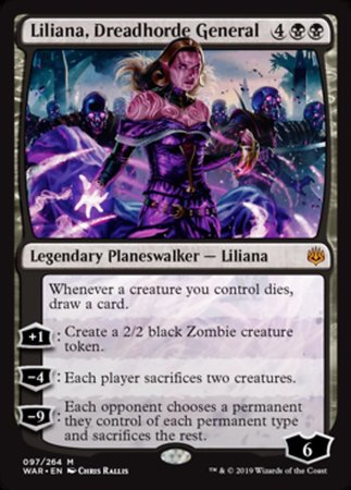 Liliana, Dreadhorde General [War of the Spark] | Enigma On Main
