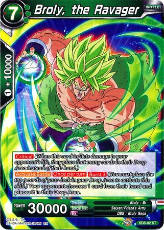 Broly, the Ravager (Starter Deck - Rising Broly) [SD8-02] | Enigma On Main