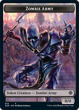 Zombie Army Double-Sided Token [Starter Commander Decks] | Enigma On Main