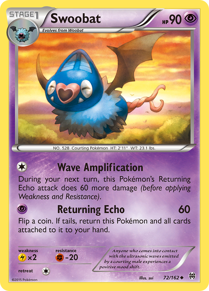 Swoobat (72/162) [XY: BREAKthrough] | Enigma On Main