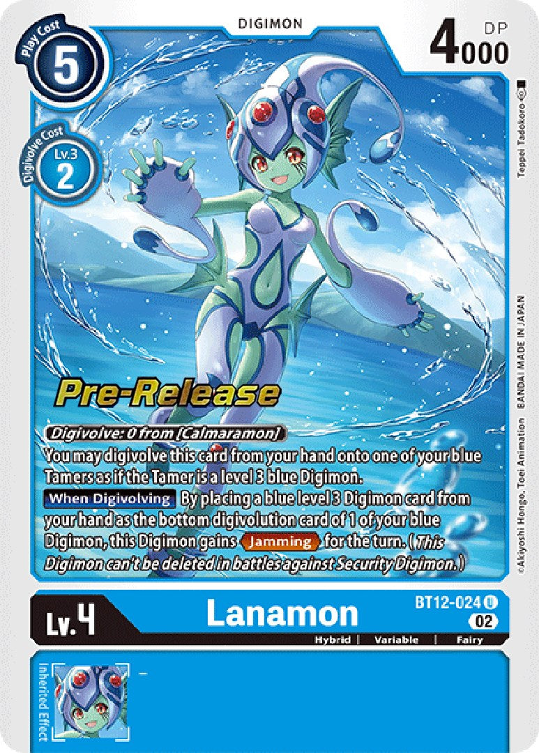 Lanamon [BT12-024] [Across Time Pre-Release Cards] | Enigma On Main