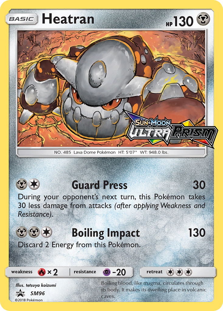 Heatran (SM96) [Sun & Moon: Black Star Promos] | Enigma On Main