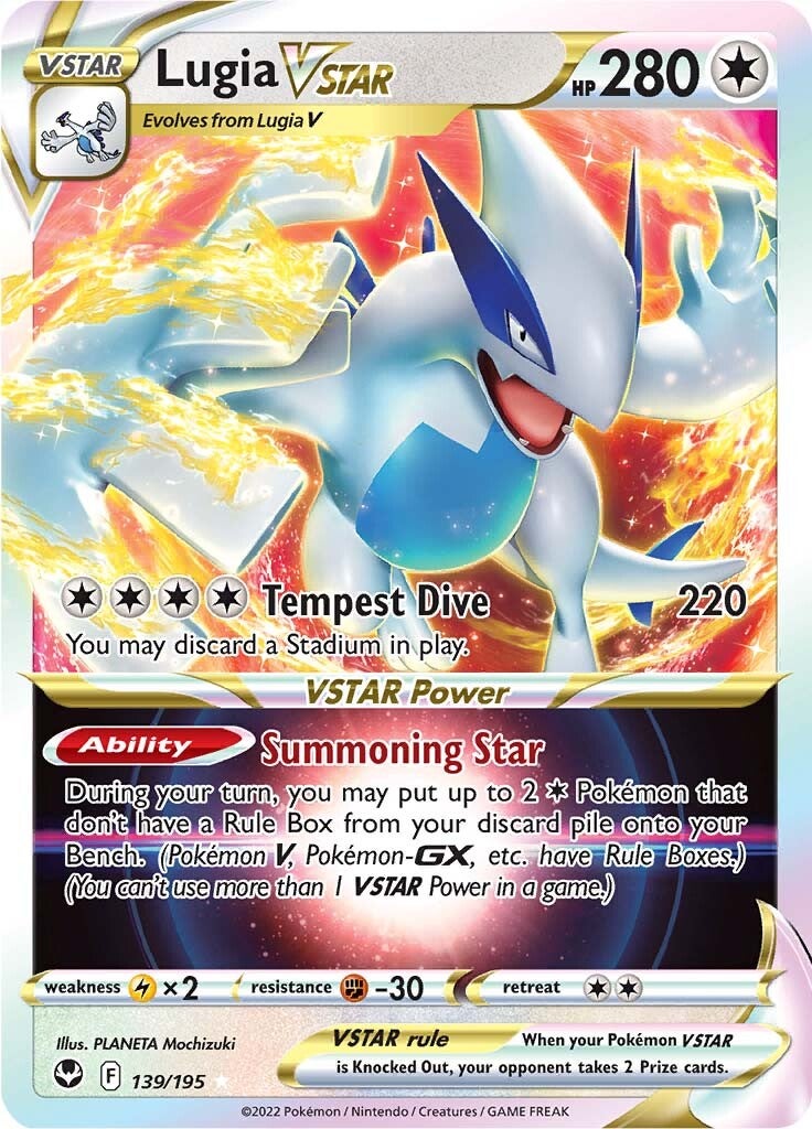 Lugia VSTAR (139/195) [Sword & Shield: Silver Tempest] | Enigma On Main