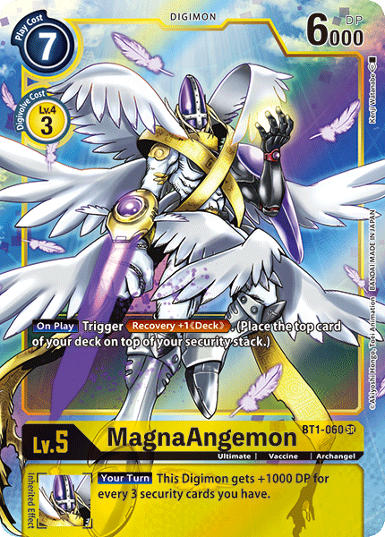 MagnaAngemon [BT1-060] (Alternate Art) [Release Special Booster Ver.1.0] | Enigma On Main