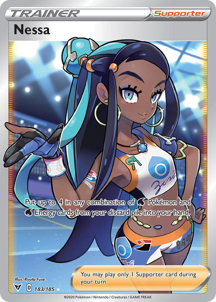 Nessa (183/185) [Sword & Shield: Vivid Voltage] | Enigma On Main