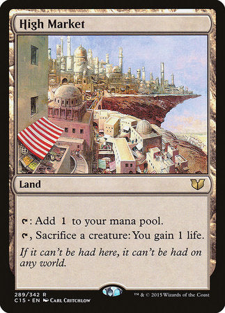 High Market [Commander 2015] | Enigma On Main