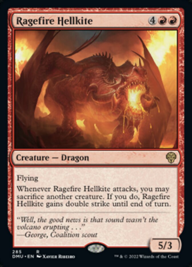 Ragefire Hellkite [Dominaria United] | Enigma On Main