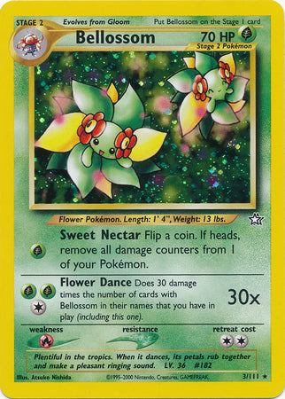 Bellossom (3/111) [Neo Genesis Unlimited] | Enigma On Main