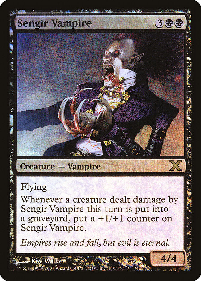 Sengir Vampire (Premium Foil) [Tenth Edition] | Enigma On Main