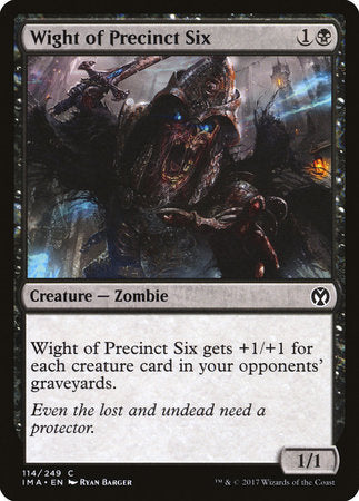 Wight of Precinct Six [Iconic Masters] | Enigma On Main