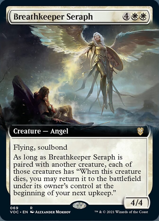 Breathkeeper Seraph (Extended) [Innistrad: Crimson Vow Commander] | Enigma On Main