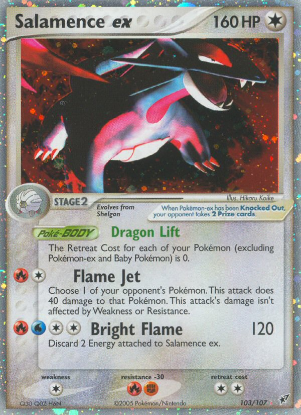 Salamence ex (103/107) [EX: Deoxys] | Enigma On Main