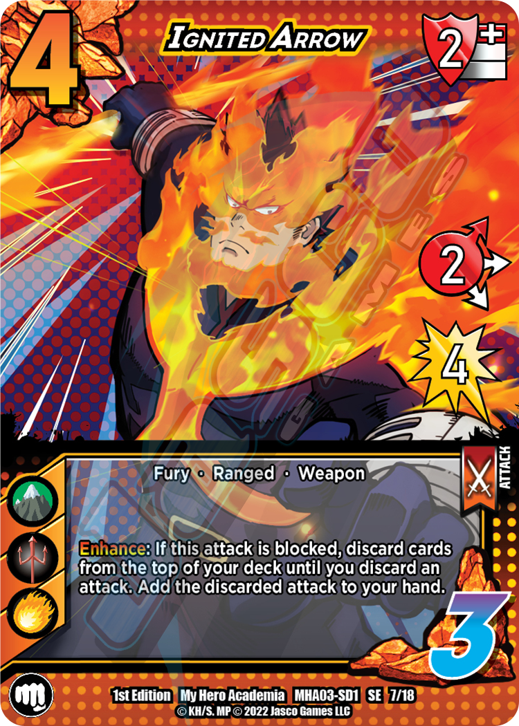 Ignited Arrow [Endeavor Clash Deck] | Enigma On Main