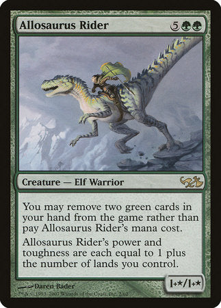 Allosaurus Rider [Duel Decks: Elves vs. Goblins] | Enigma On Main