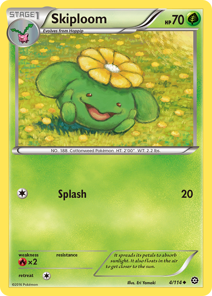 Skiploom (4/114) [XY: Steam Siege] | Enigma On Main