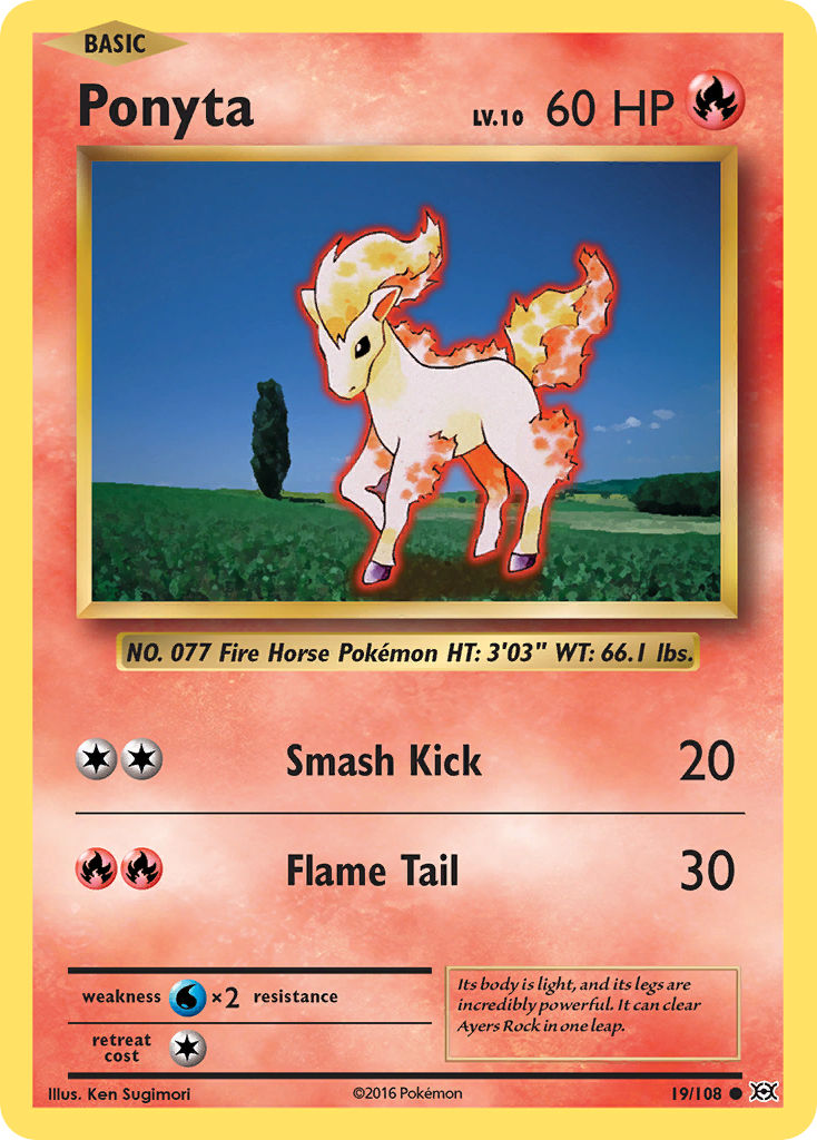 Ponyta (19/108) [XY: Evolutions] | Enigma On Main