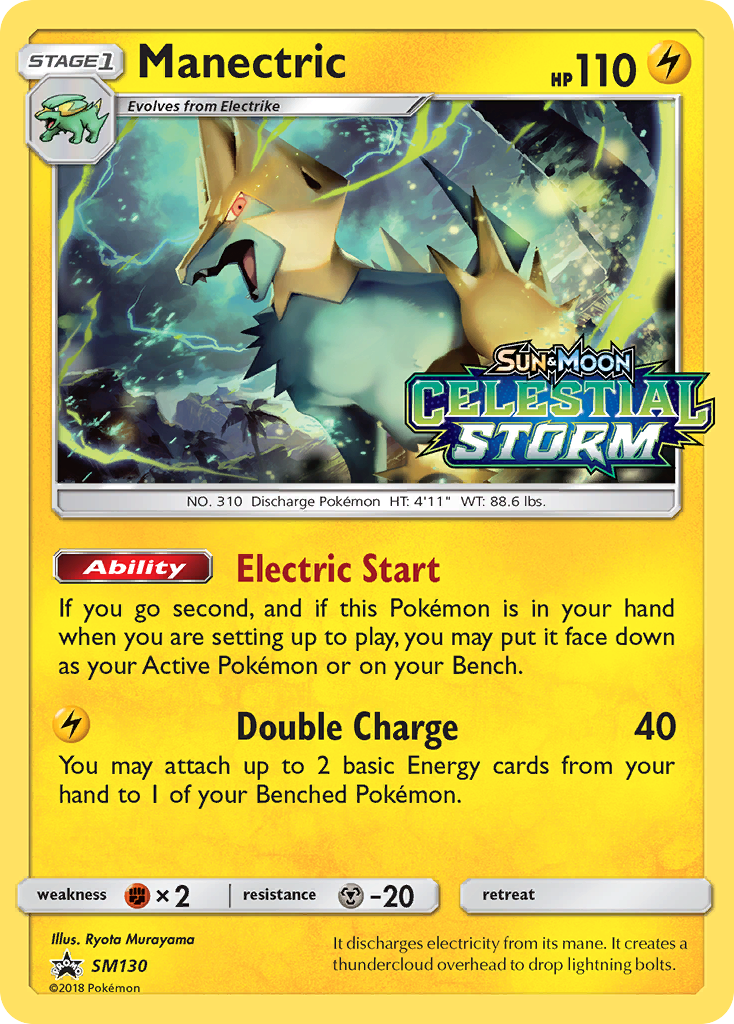 Manectric (SM130) [Sun & Moon: Black Star Promos] | Enigma On Main