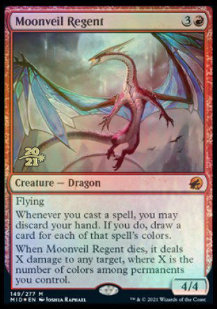 Moonveil Regent [Innistrad: Midnight Hunt Prerelease Promos] | Enigma On Main