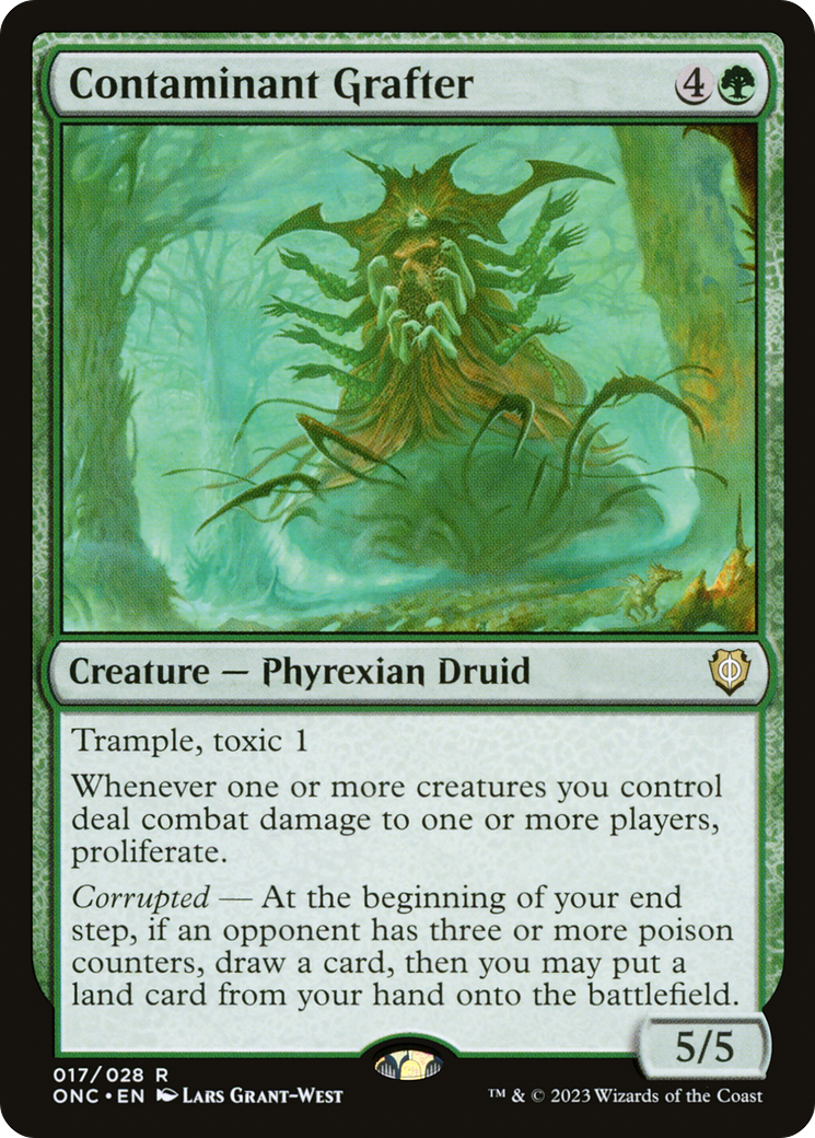 Contaminant Grafter [Phyrexia: All Will Be One Commander] | Enigma On Main