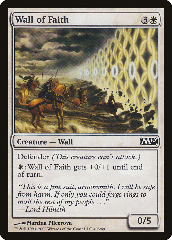 Wall of Faith [Magic 2010] | Enigma On Main