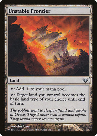Unstable Frontier [Conflux] | Enigma On Main