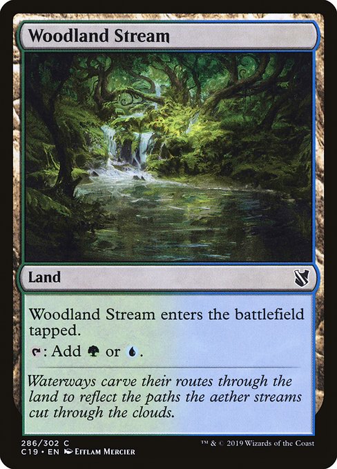 Woodland Stream [Commander 2019] | Enigma On Main