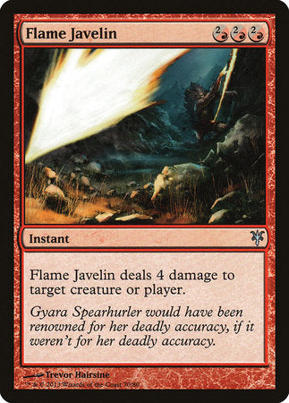 Flame Javelin [Duel Decks: Sorin vs. Tibalt] | Enigma On Main