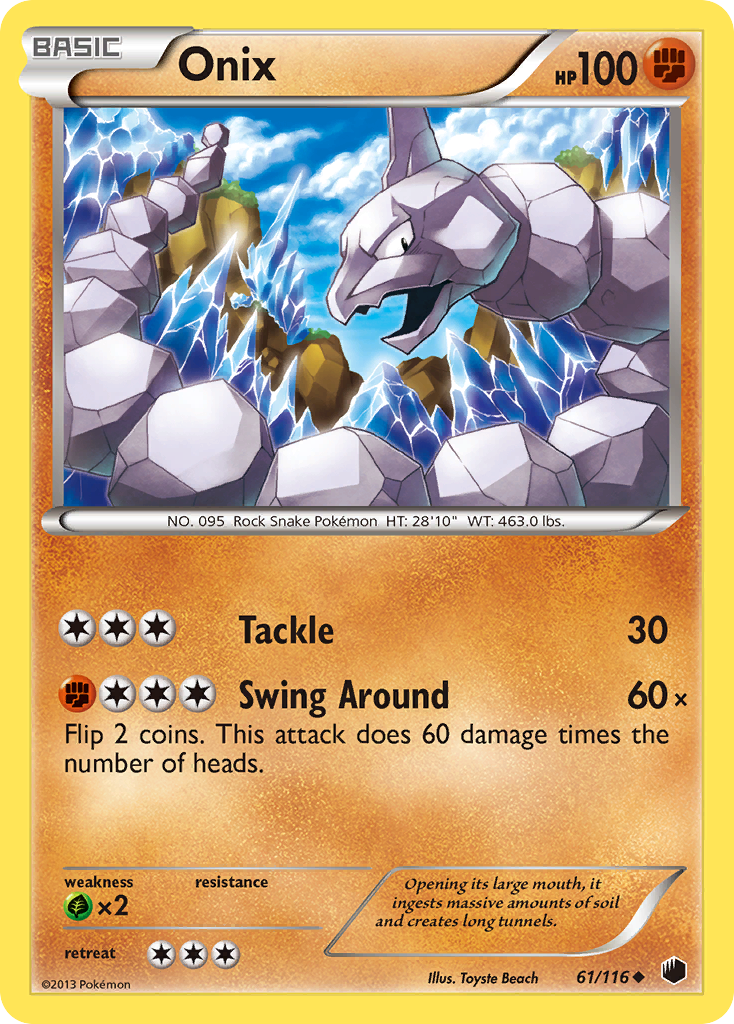 Onix (61/116) [Black & White: Plasma Freeze] | Enigma On Main