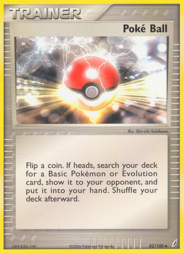 Poke Ball (82/100) [EX: Crystal Guardians] | Enigma On Main