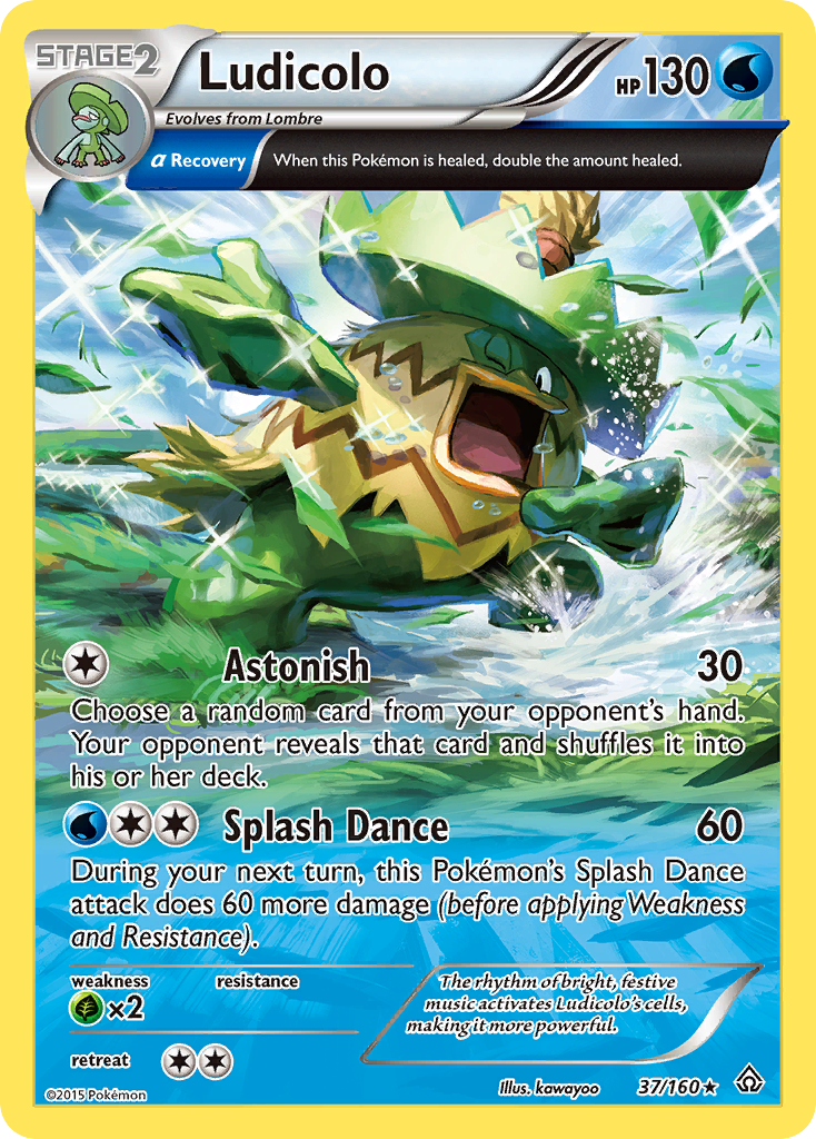 Ludicolo (37/160) [XY: Primal Clash] | Enigma On Main