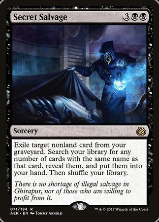 Secret Salvage [Aether Revolt] | Enigma On Main