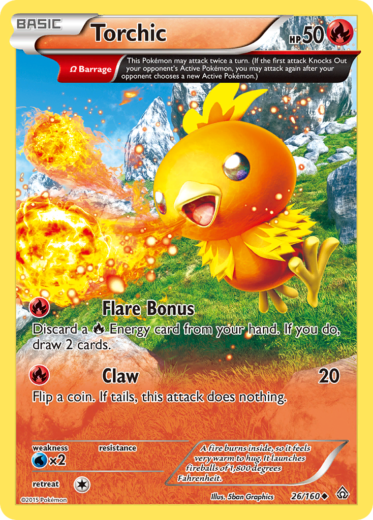 Torchic (26/160) [XY: Primal Clash] | Enigma On Main